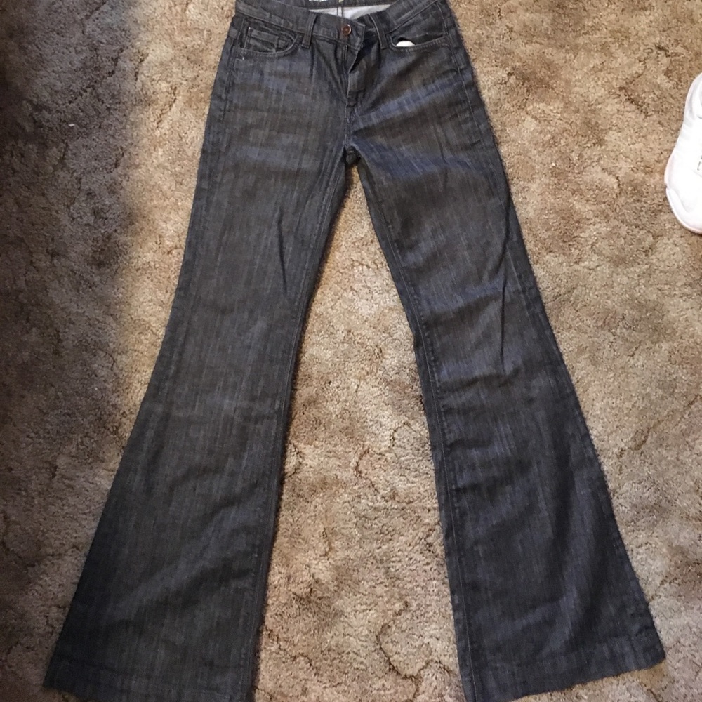 7 for all mankind flare ginger jeans